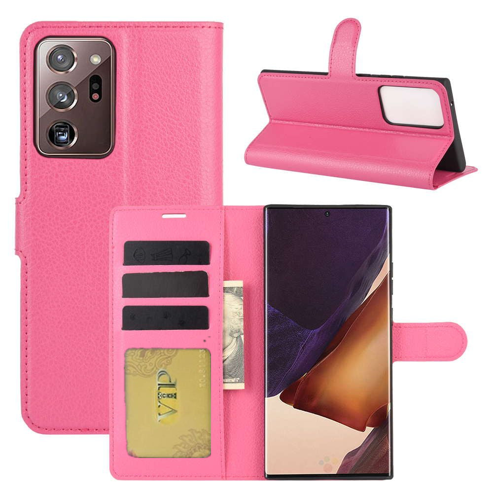 Leather Folio Wallet Case for Samsung Galaxy Note 20 Ultra Leather Folio Wallet Case for Samsung Galaxy Note 20 Ultra
